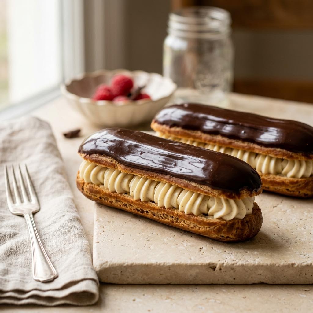 Dark Chocolate Éclair