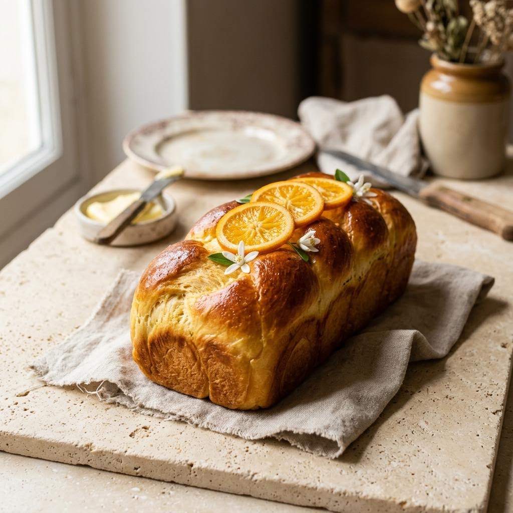 Orange Blossom Brioche