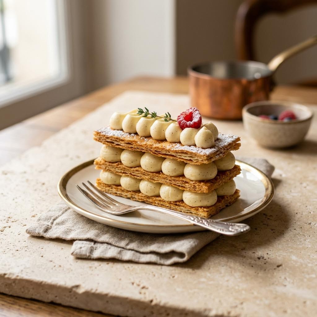 Vanilla Bean Mille-Feuille